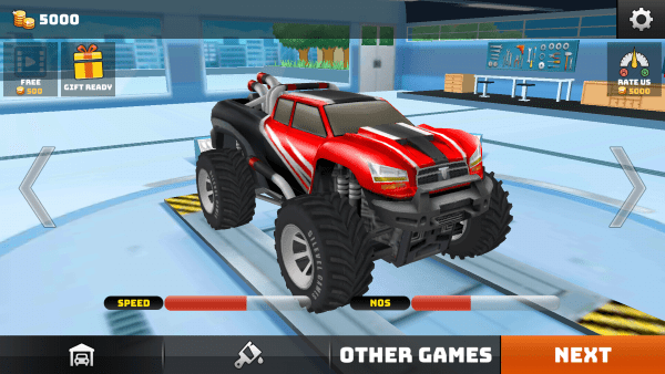 爬山特技赛车游戏