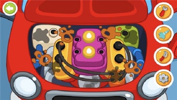 汽车维修技工店游戏