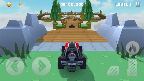 爬山特技赛车游戏