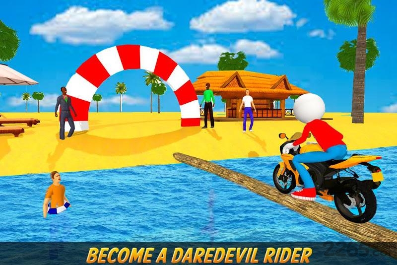 火柴人冒险水上自行车官方版