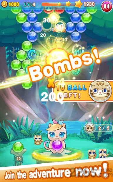 营救泡泡猫2游戏