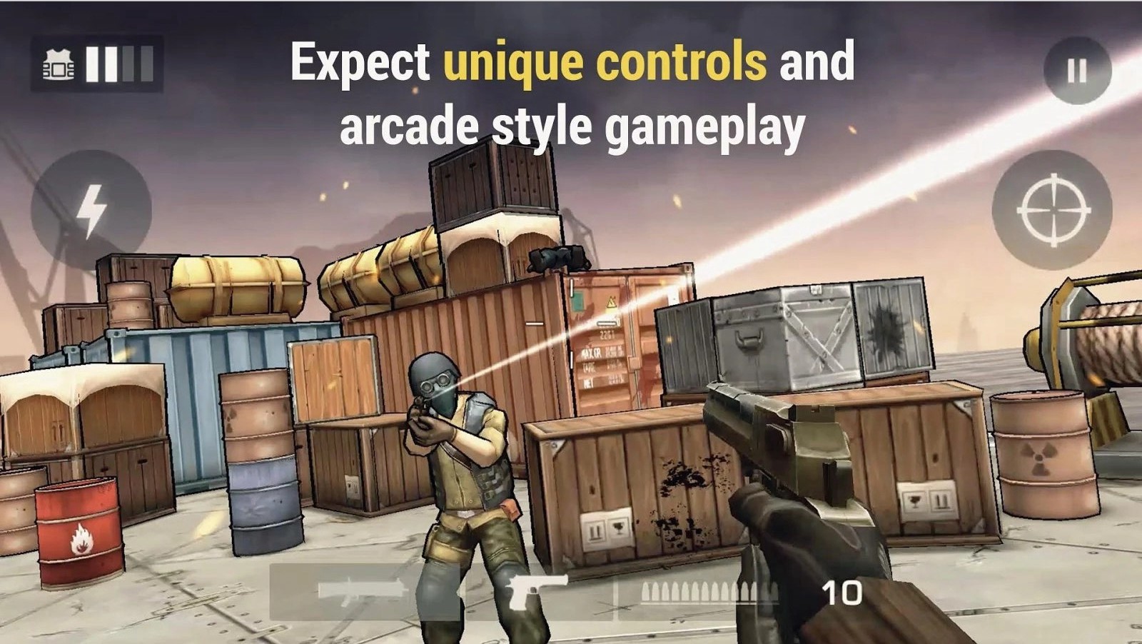 枪狙击手反恐战争无限金币版(gun)