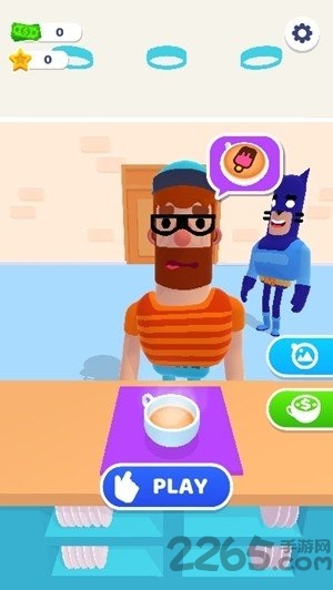 3d咖啡店游戏