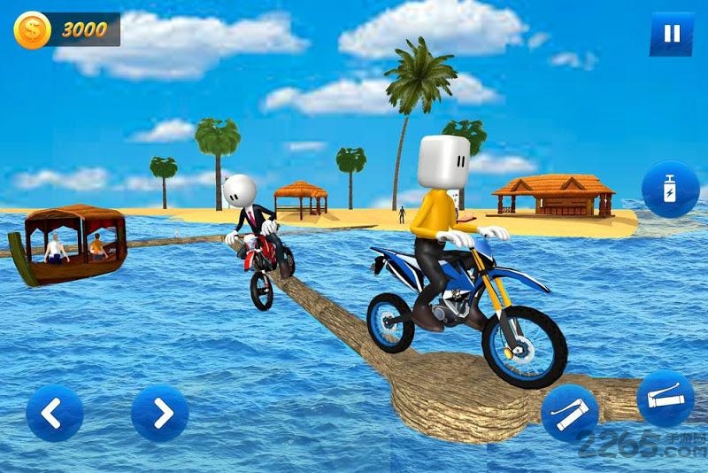 火柴人冒险水上自行车官方版