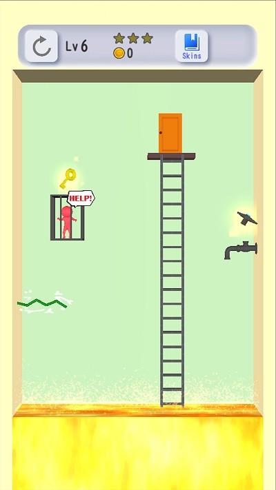 逃离水源小游戏(waterescape)