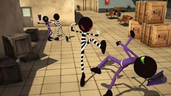 越狱惊人的火柴人手机游戏