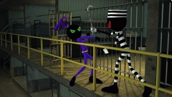 越狱惊人的火柴人手机游戏