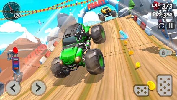 爬山赛车游戏手机版(mountain car racing)