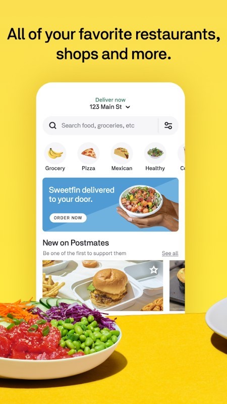 Postmates 应用下载