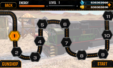 列车狙击手2016无限金币版