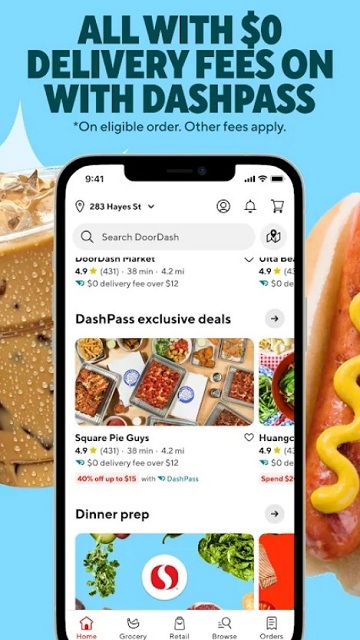 doordash外卖平台