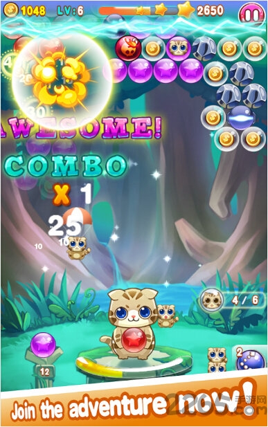 营救泡泡猫2游戏