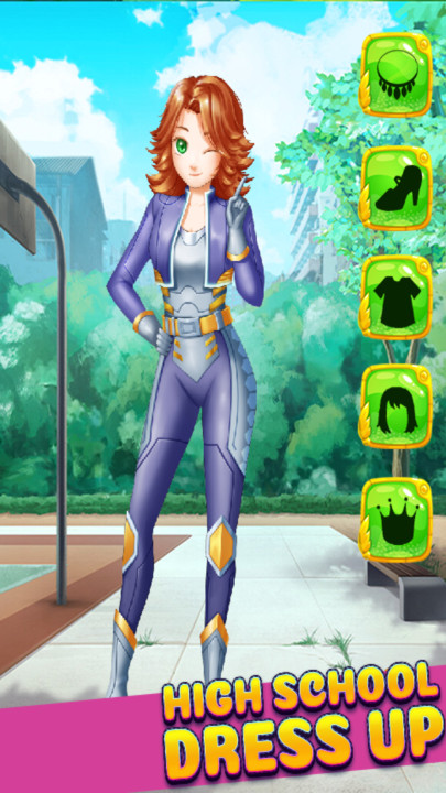 高校女生可爱装扮手机版