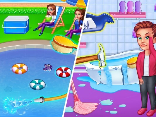 度假村清洁管家游戏