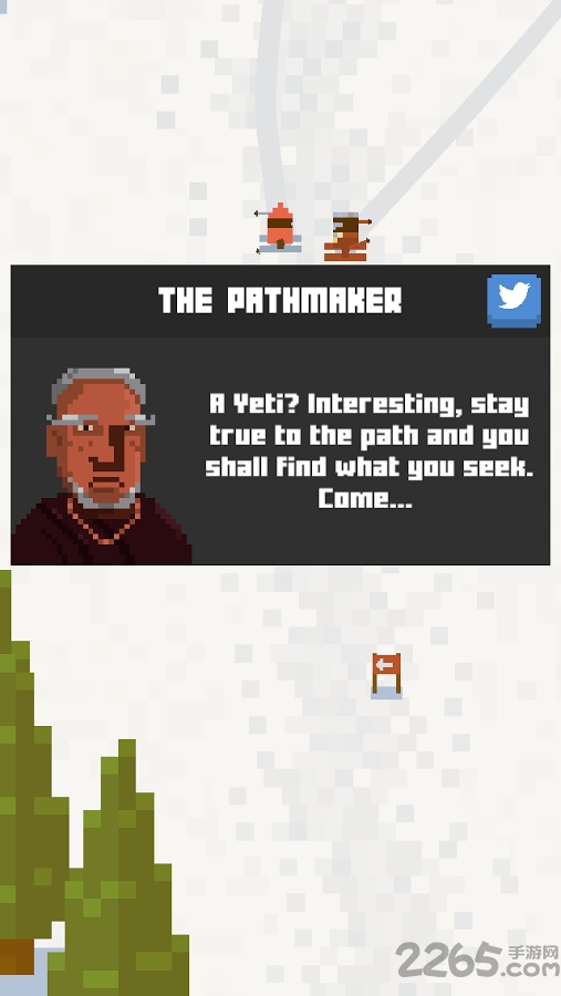 雪人山滑雪单机游戏