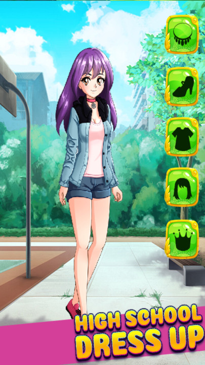 高校女生可爱装扮手机版