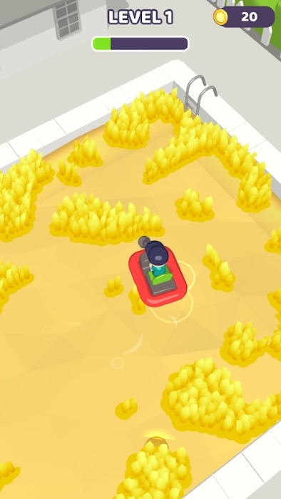 泳池清洁工游戏