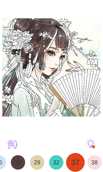 二次元填色游戏 二次元填色下载安装小游戏