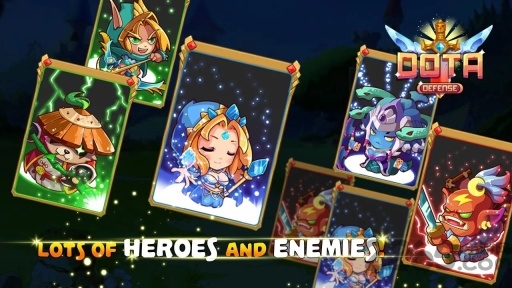 刀塔英雄防御汉化版 刀塔英雄防御游戏下载