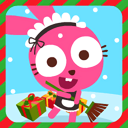 泡泡兔打扫房间游戏