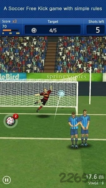 手指足球任意球手机版