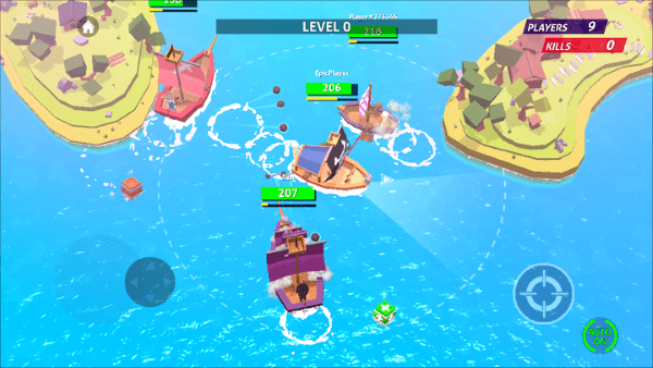 战舰之战io游戏(war of ships.io)