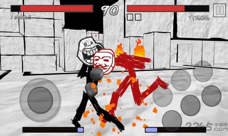 暴漫火柴人格斗手游