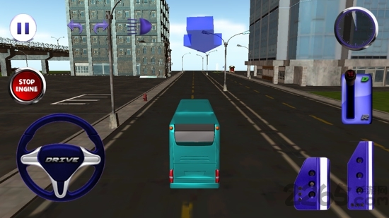 城市大客车的驱动模拟器游戏