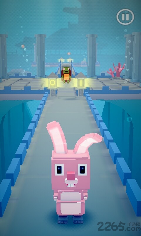 大兔子跳微信单机游戏