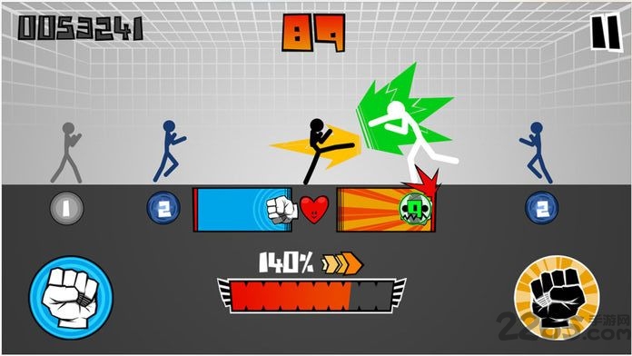 火柴人忍者格斗游戏