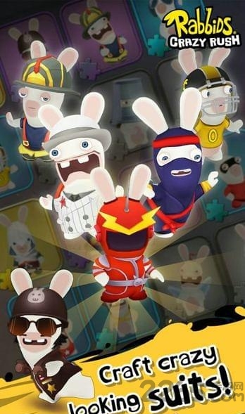 疯狂兔子无敌跑跑中文版