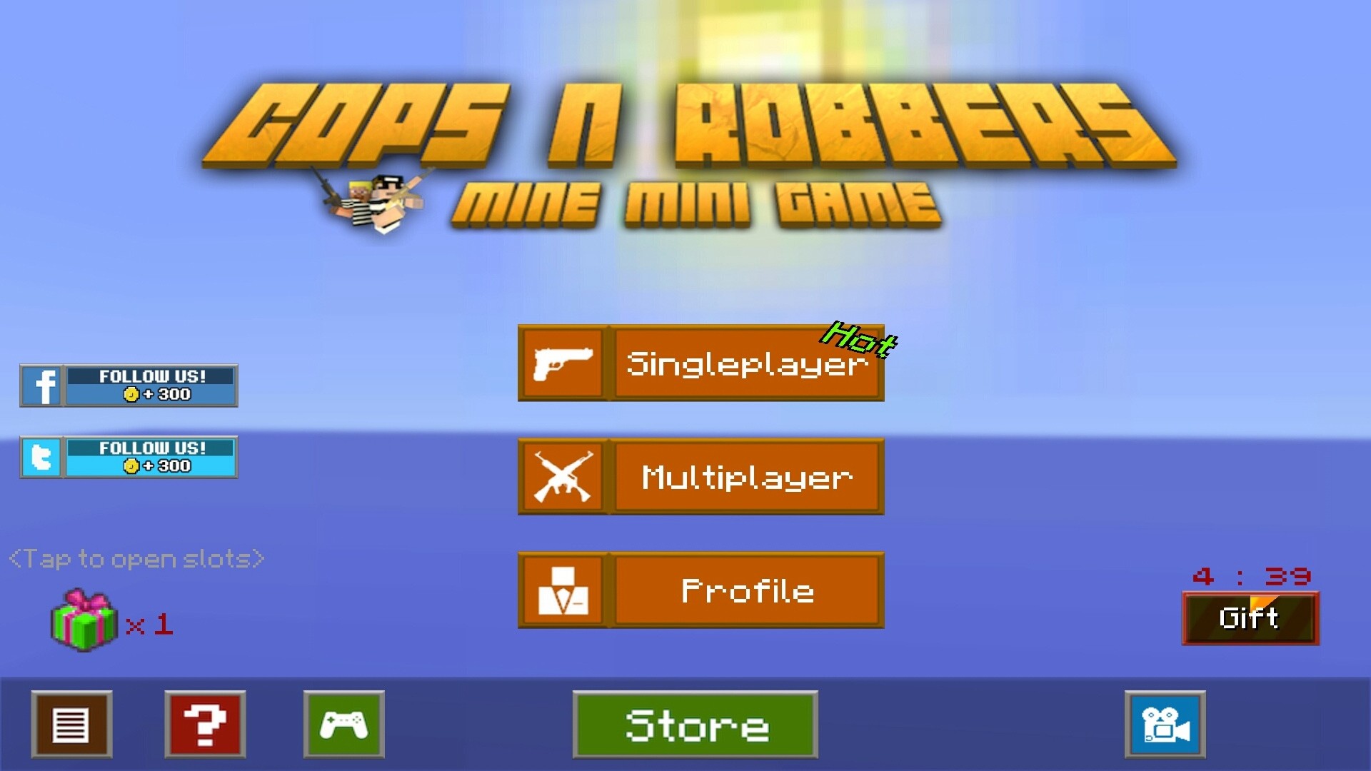 像素警察对强盗