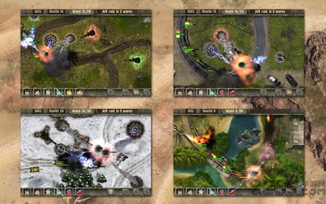 战地防御手机单机游戏