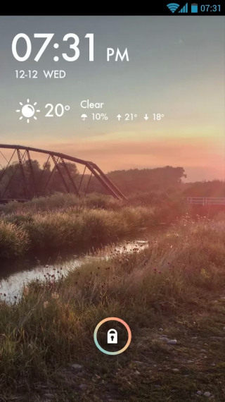 锁屏天气汉化版