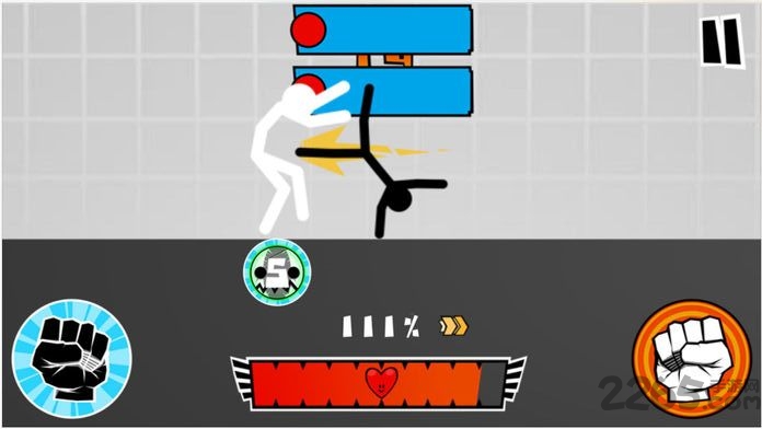 火柴人忍者格斗游戏