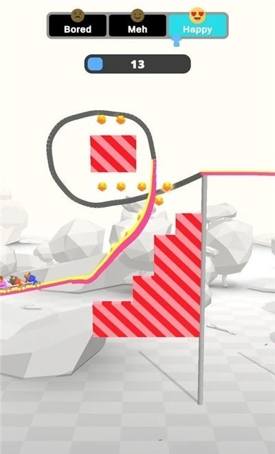 绘制云霄飞车3d手机版