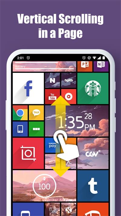 磁贴桌面app(square home)