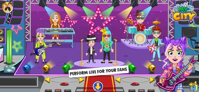 我的城市明星游戏