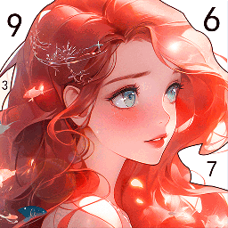 泡泡数字填色最新版