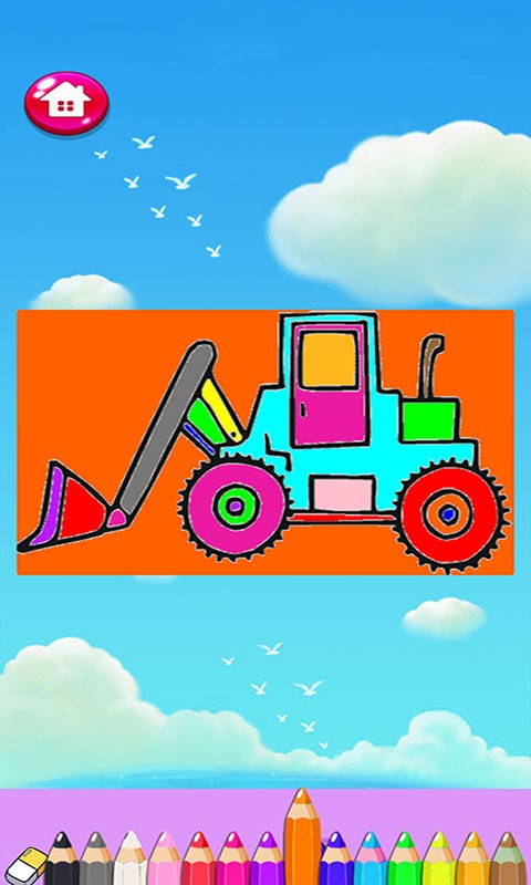 儿童涂色填色涂涂乐游戏