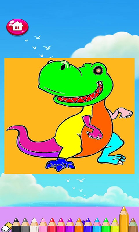 儿童涂色填色涂涂乐游戏