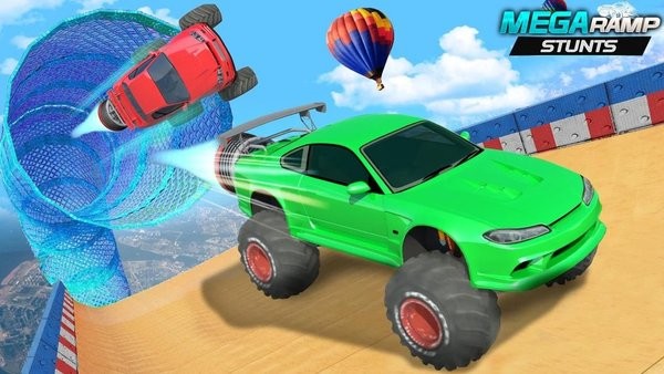 巨型匝道特技手机版(mega ramp stunts)