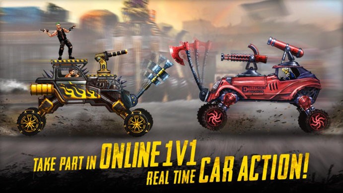 撞头赛车天地对决无广告版