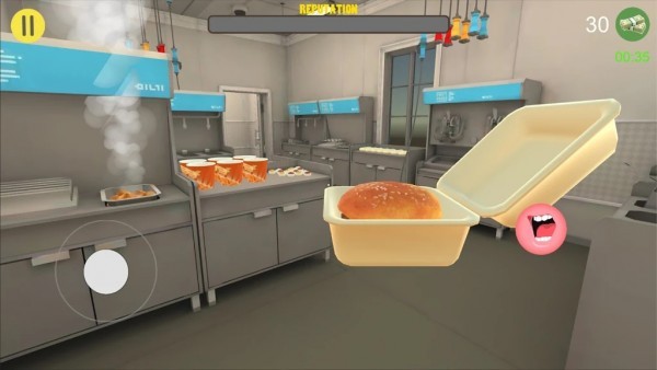 快餐收银员3d游戏(fast food simulator)