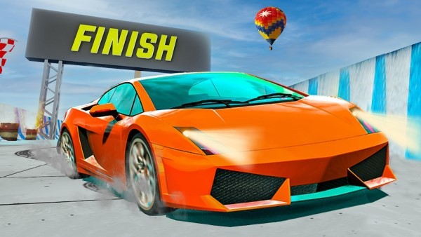 超级特技赛车游戏(mega stunt car racing games)