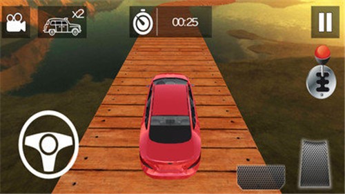 疯狂的赛车特技手机版