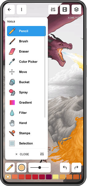 pixilart手机版功能介绍 pixilart汉化版功能介绍