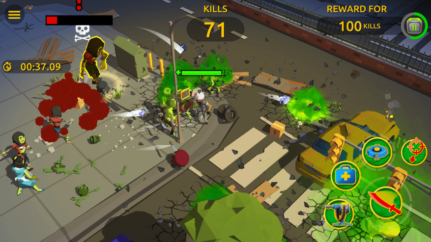 爆炸僵尸小分队游戏