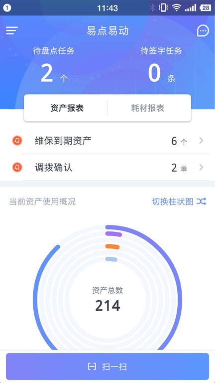 易点固定资产管理系统软件