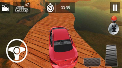 疯狂的赛车特技手机版